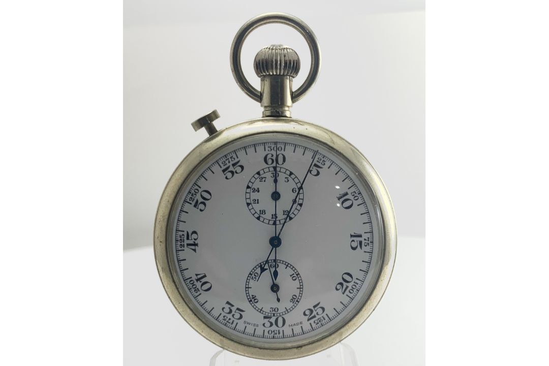 Swiss Split Second Stop Watch Pocket Watch - Image 1 of 5