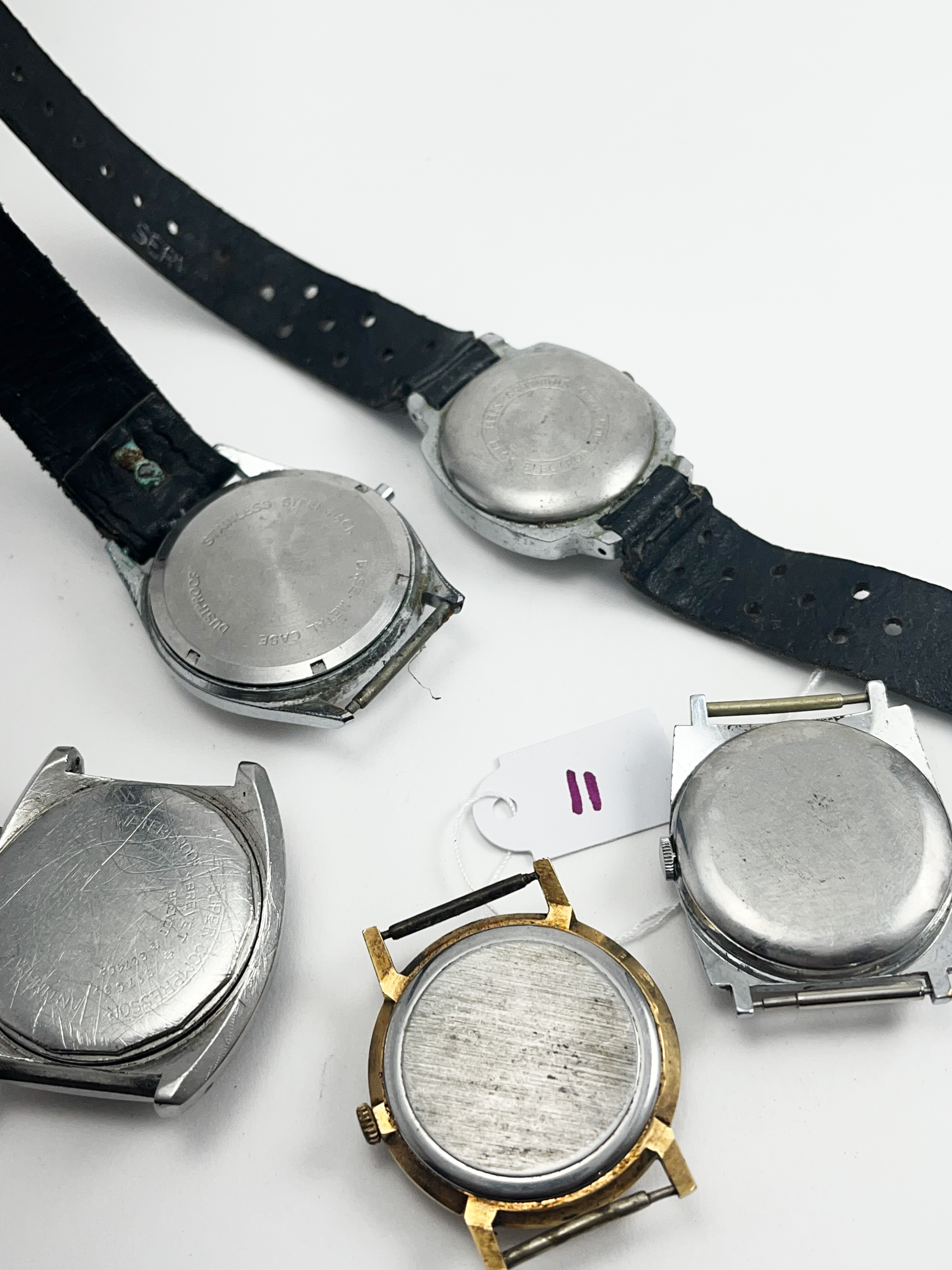 5 Pieces Mix Wristwatches Smiths Ingersol Camy - Image 4 of 4