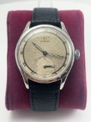 Omega ref 2639-6 1939 Manual Wind Mens Wristwatch Leather Bracelet