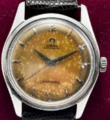 Omega Seamaster 1957 cal 501 Mens Wristwatch 2869 1 SC Automatic 39mm A59 Leather Strap