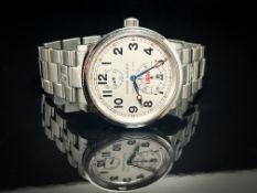 Ulysse Nardin Marine Chronometer 1846 Wind Reserve Indicator No.1950 263-22 Original Bracelet