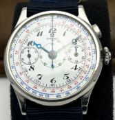 Omega Chronograph Mens Wristwatch c.1920