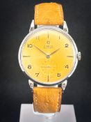 Omega Vintage Bumper Automatic Men's Dress Watch c 1950's