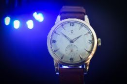 Omega Seamaster Automatic ref 2493-10 1947 Rose Gold Large Wristwatch