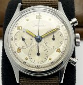 Ulysse Nardin Locle Suisse Chronograph Military Watch c.1930