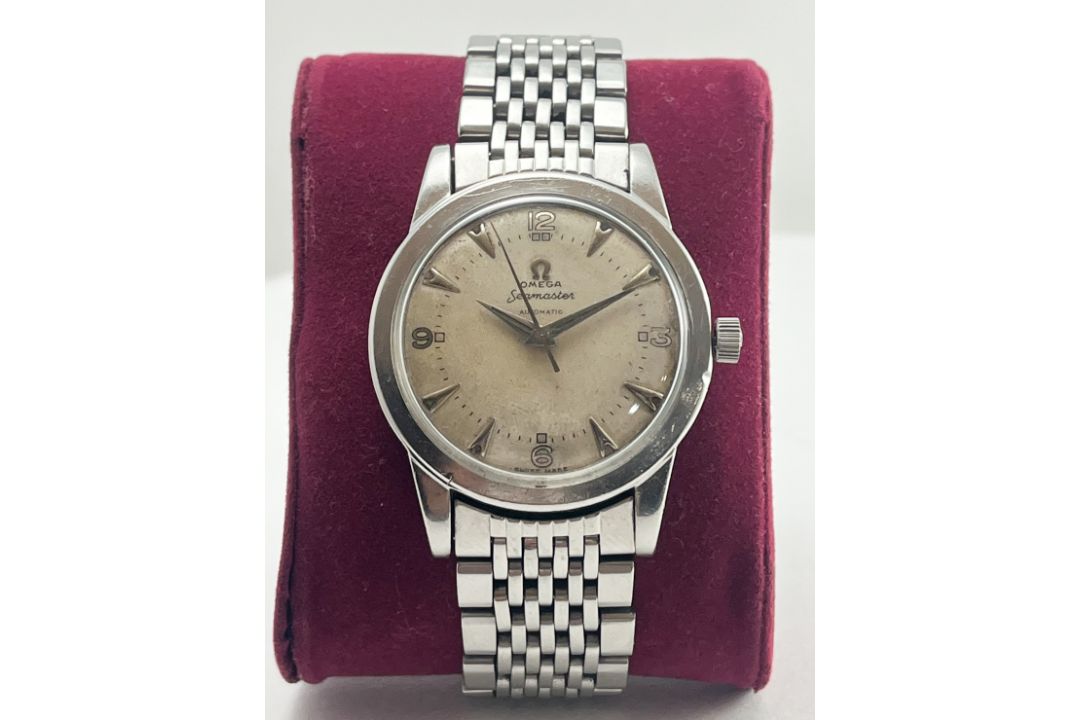 Omega Seamaster Ref 2557-7 c 1950 Cal 351 Automatic Original Stainless Steel Bracelet Wristwatch - Image 1 of 3