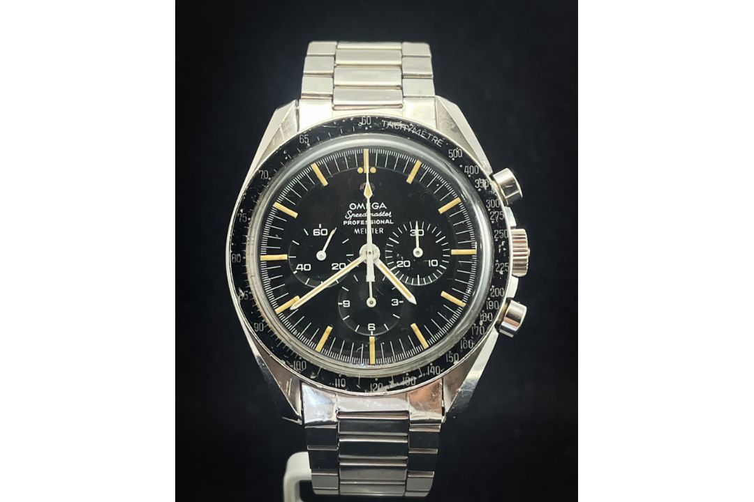 Omega Speedmaster Professional 105012-65 MEISTER Dial Men's Wristwatch Bracelet c.1965 "Moonwatch" - Image 2 of 4