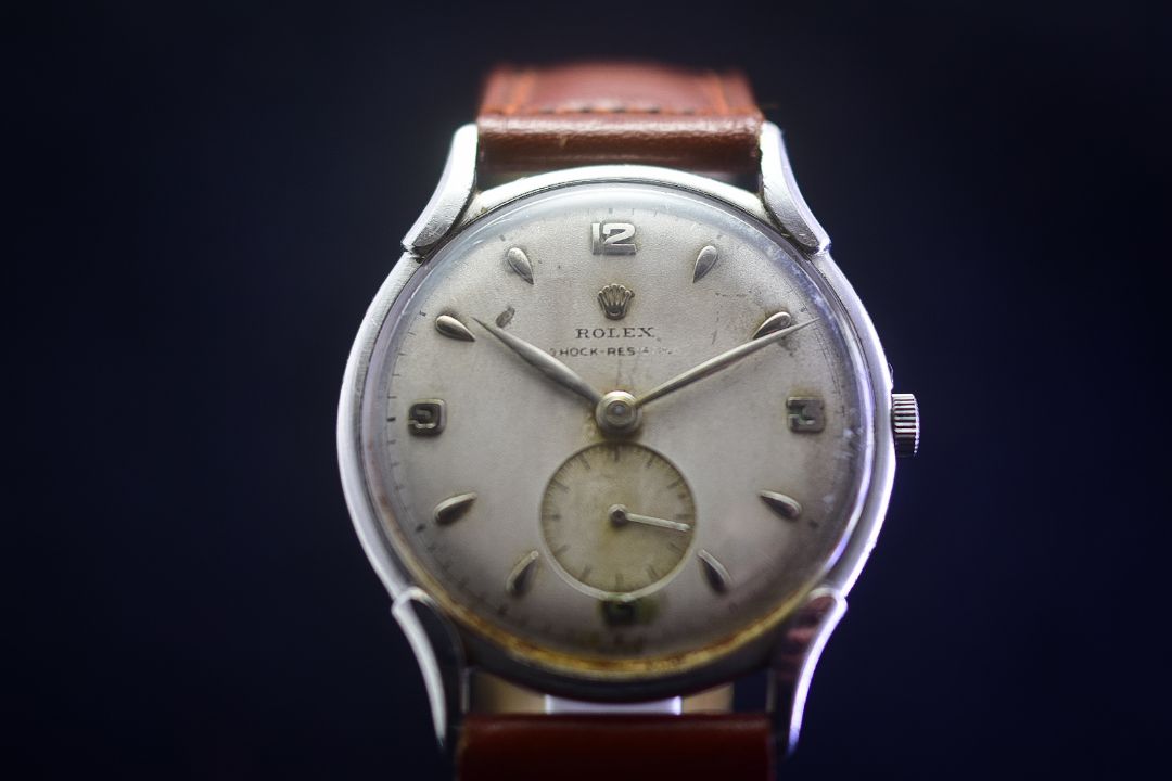 Rolex Snapback 4493 c.1950's Vintage Precision Dress Watch Men's Large Size Manual - Image 1 of 2