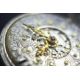 Verge Champlevé Fusee Calendar Pair Case Ongion Onion Silver Repoussé Pocket Watch 1761 Maker Willis - Image 4 of 11