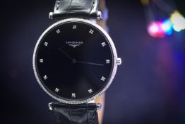 Longines La grande Classique De Longines Diamond Dial & Bezel Men's Watch
