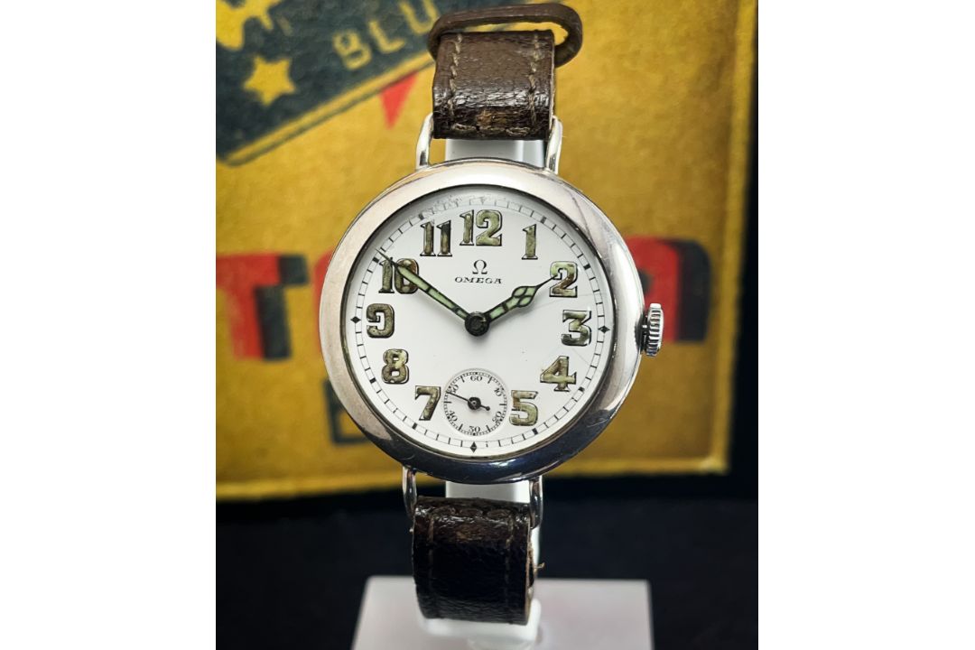 Omega Trench Watch 1916 World War I - Image 1 of 2