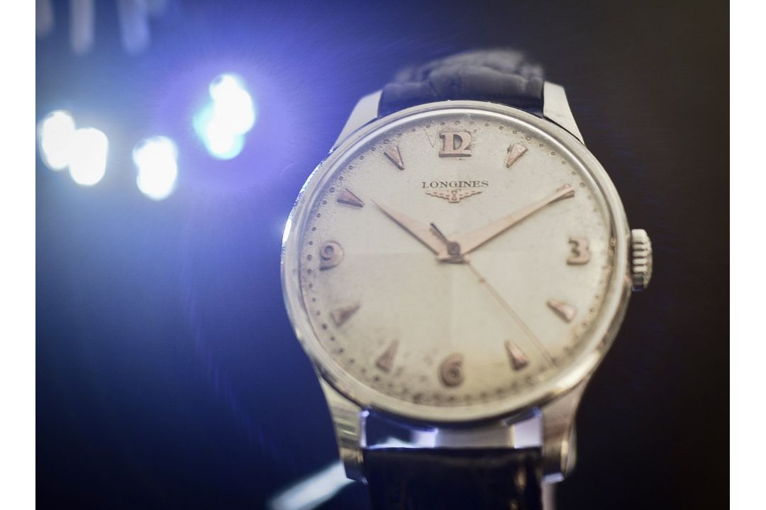 Longines Large Size Original Quarter Dial 1955 Calibre 12.68ZS