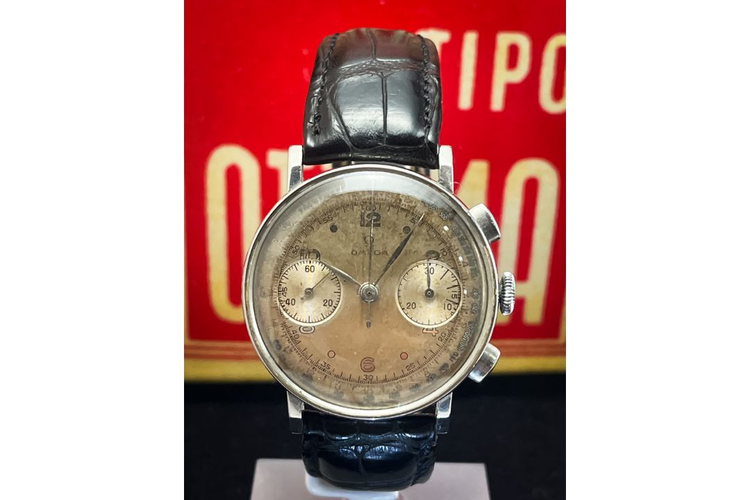 OMEGA Rare Stainless Steel Chronograph Wristwatch Ref: 33.3 c.1940's - Image 1 of 2