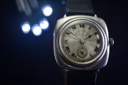 Rolex Minck's Oyster Rare Manual Men's Watch 1938/39 55299 23 0.925 Silver Vintage