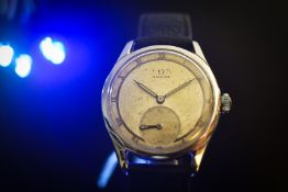 Omega Ref 2639-6 Vintage 1939 Manual Wind Men's Watch Leather Bracelet