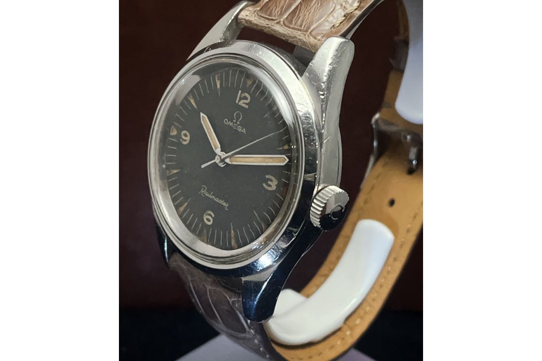 Omega Railmaster 2914-3 SC c.1960 Vintage Men's Watch - Image 2 of 3