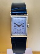 Piaget Fine Tank Dress Watch 18K Gold c.1940/50's Original Dial