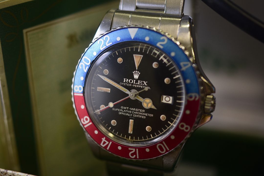 Rolex GMT-Master 1675 "Pepsi" c.1970 Men's Wristwatch - Image 1 of 3