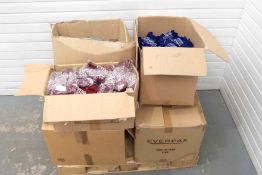 Quantity of Knitted Goods as Photographed. Includes Football Socks, Hats, Gloves & Shawls.