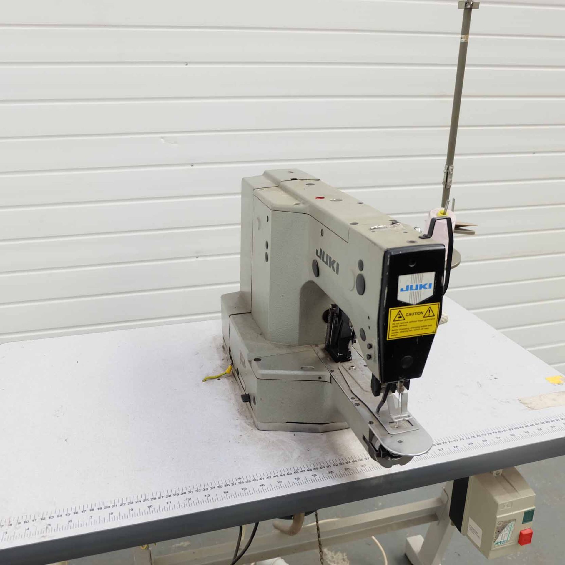 JUKI LK-1852 High Speed 1-Needle Cylinder Bed Lockstitch Bar Tacking Sewing Machine. Single Phase. - Image 5 of 11