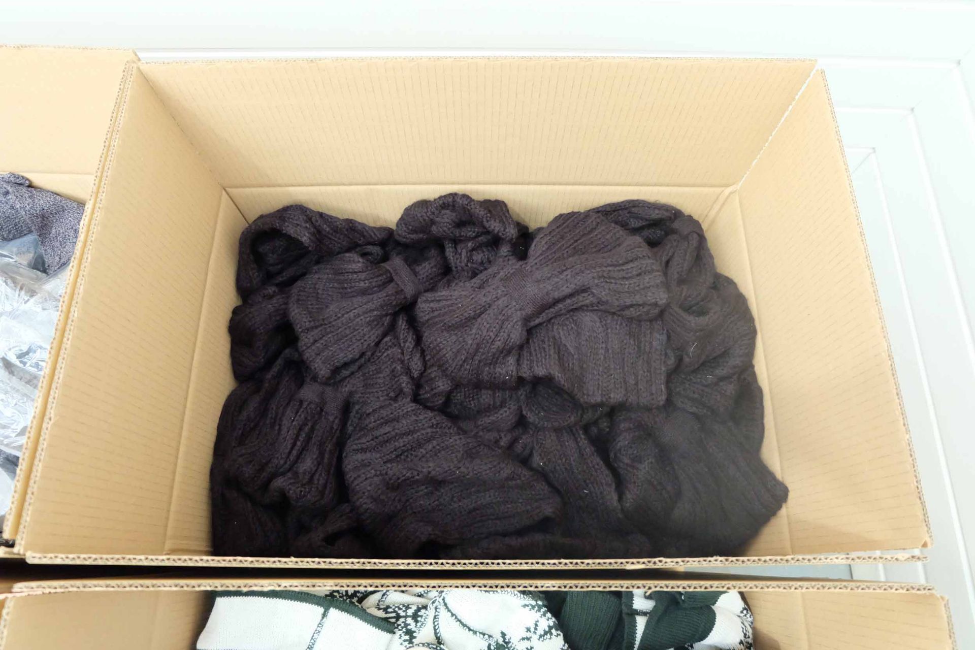 Quantity of Knitted Goods as Photographed. Includes Hats, Gloves, Snoods, Shawls & Variety of Socks. - Image 7 of 9