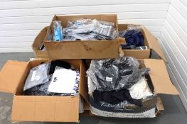 Quantity of Various Clothing Items.