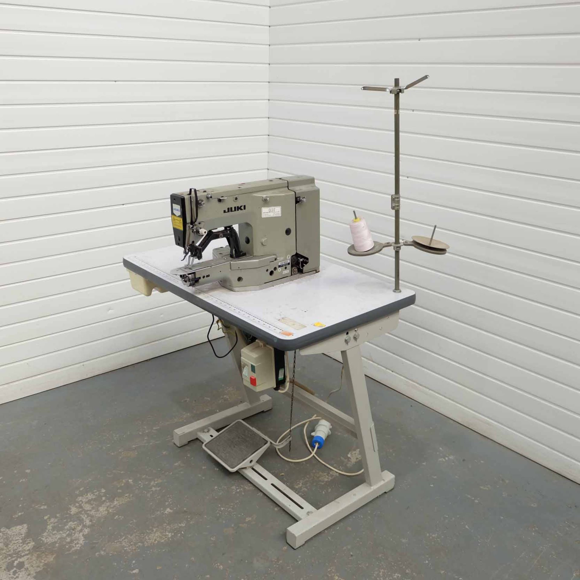 JUKI LK-1852 High Speed 1-Needle Cylinder Bed Lockstitch Bar Tacking Sewing Machine. Single Phase. - Image 2 of 11