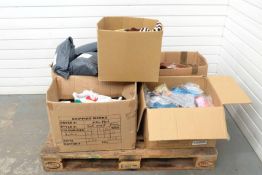 Quantity of Various Clothing Items.