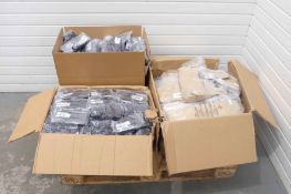 Quantity of Scarfs & Gloves of Various Sizes With Topman Labels.