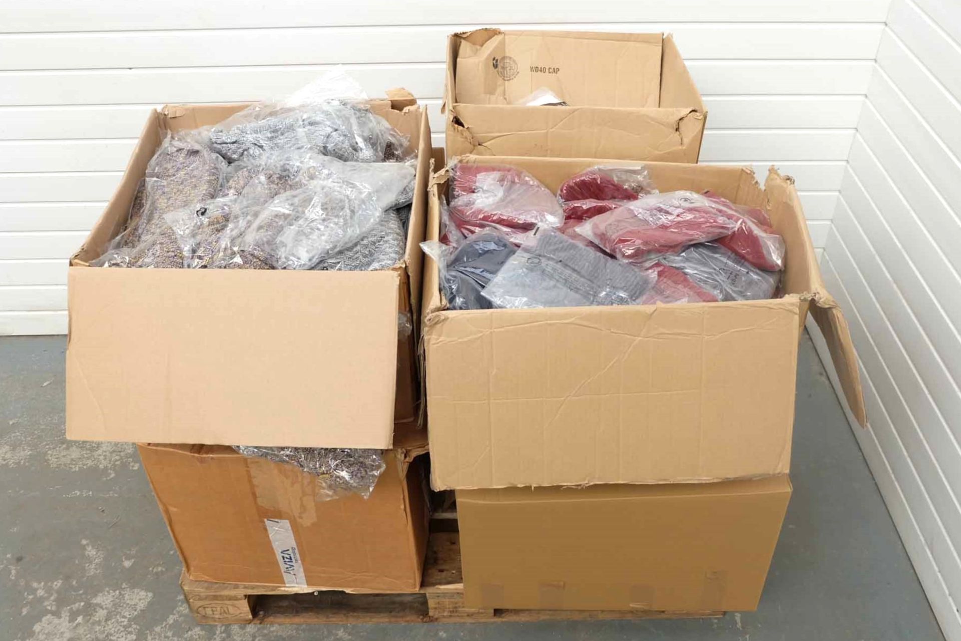 Quantity of Knitted Goods as Photographed. Includes Socks, Scarfs, Shawls & Hats.