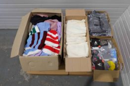 Quantity of Knitted Goods as Photographed. Includes Hats, Gloves, Socks, Scarfs etc.