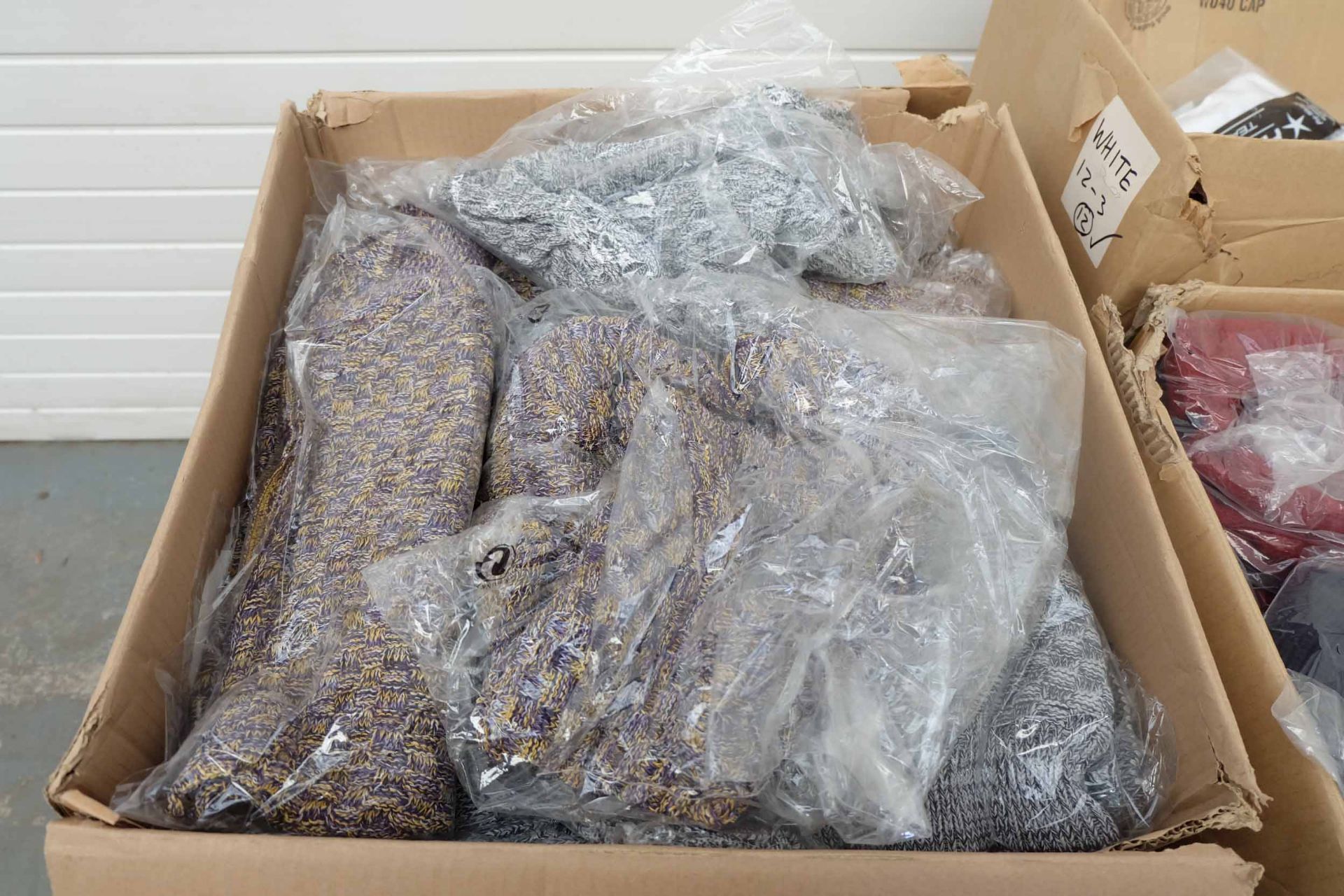 Quantity of Knitted Goods as Photographed. Includes Socks, Scarfs, Shawls & Hats. - Image 2 of 10