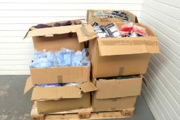 Quantity of Knitted Goods as Photographed. Includes Football Socks, Christmas Socks & Hats.