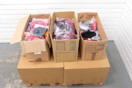 Quantity of Knitted Goods as Photographed. Includes Socks, Gloves, Hats, Snoods & Scarfs.