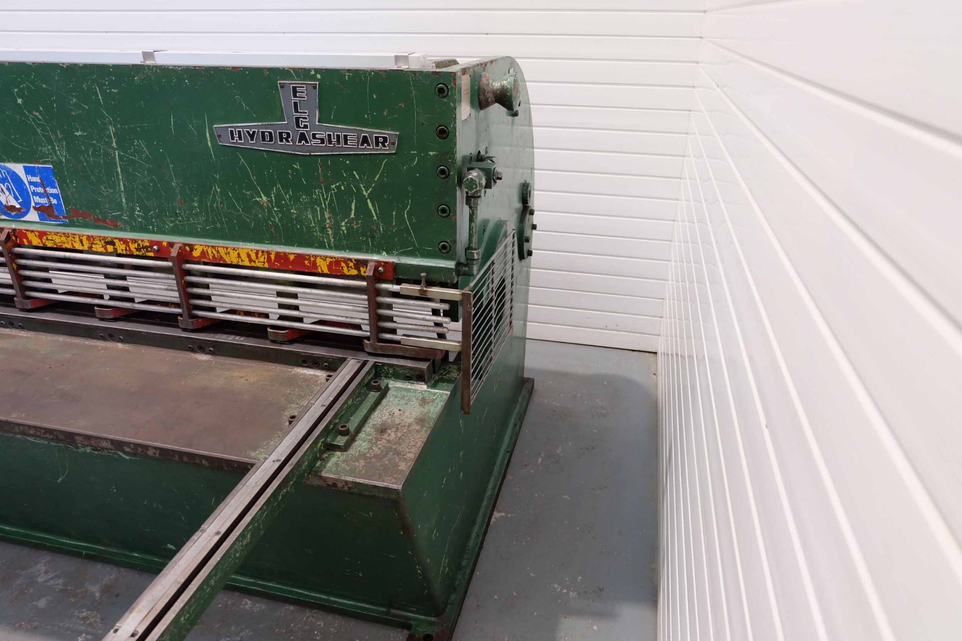 ELGA HYDRASHEAR 10' Guillotine. Power Back Gauge. 4 x Arms. - Image 7 of 13