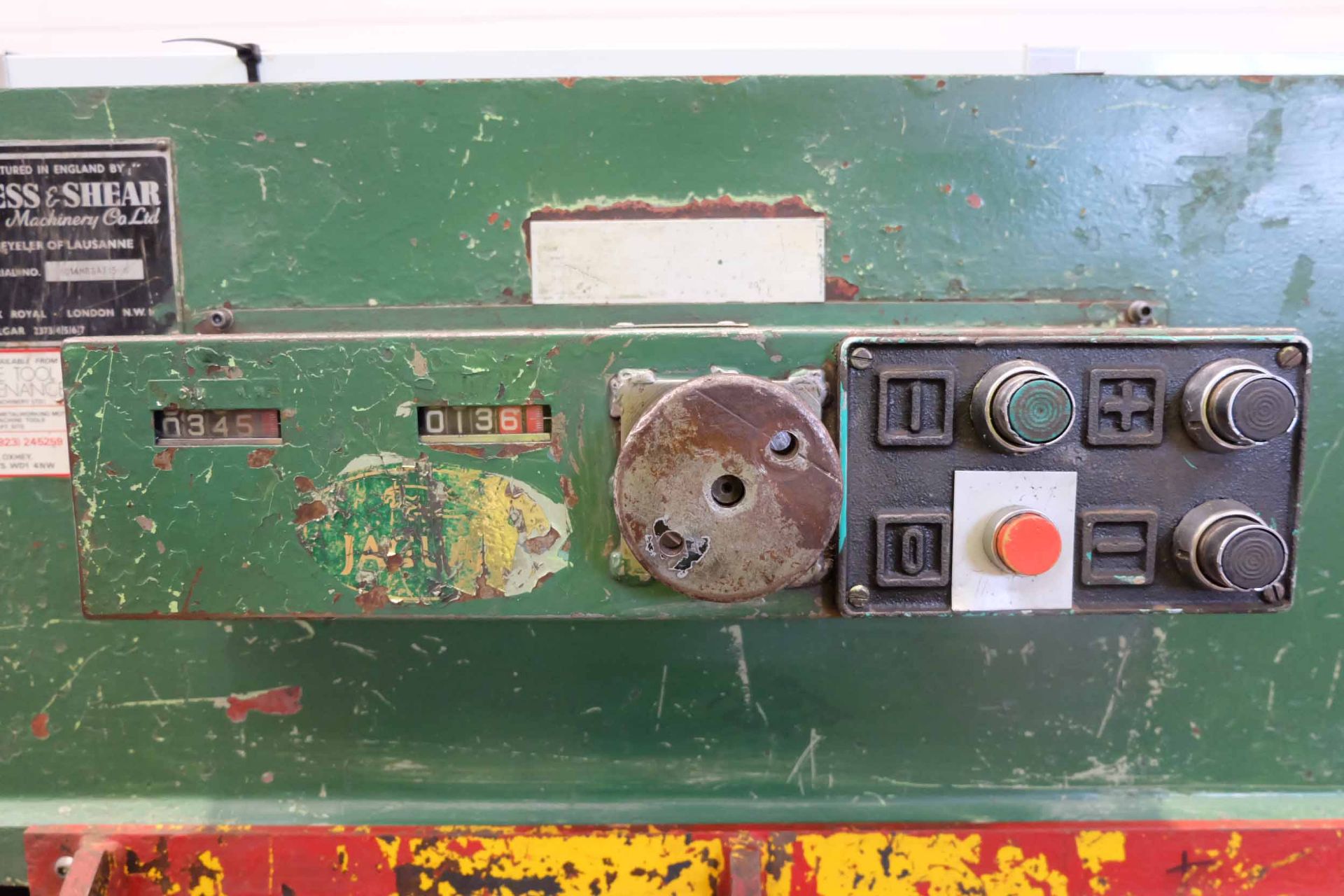ELGA HYDRASHEAR 10' Guillotine. Power Back Gauge. 4 x Arms. - Image 11 of 13