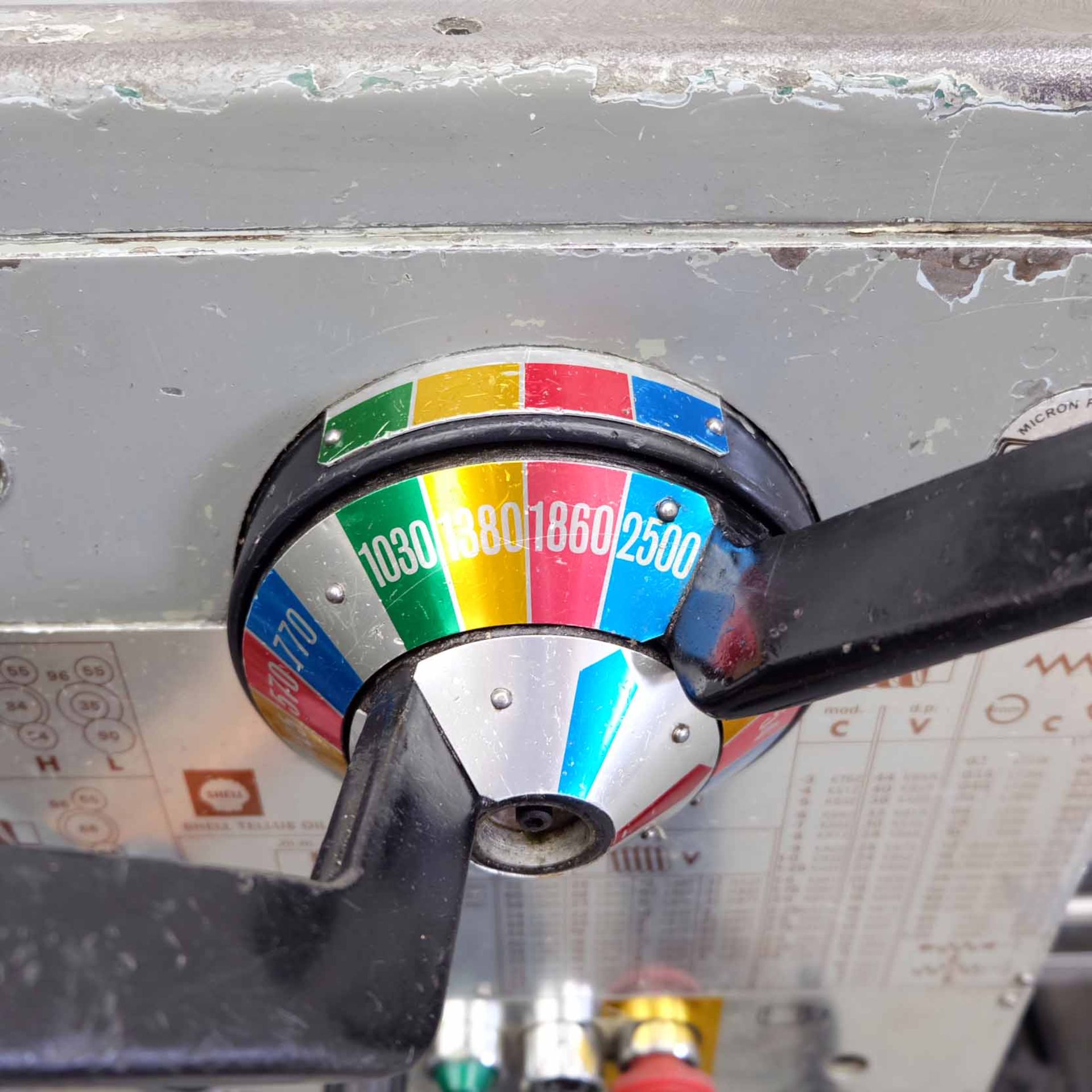 Colchester Master 2500 Centre Lathe. Swing Over Bed 13 1/4". Admits Between Centres 25". Spindle Bor - Image 3 of 13