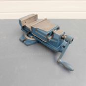 130mm Swivelling Machine Vice. Max Opening 84mm. Jaw Width 130mm. Jaw Height 37mm. Overall Height 13