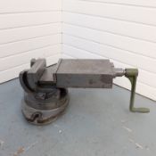 Heavy Duty Swivel & Tilt Machine vice. Width of Jaws 8