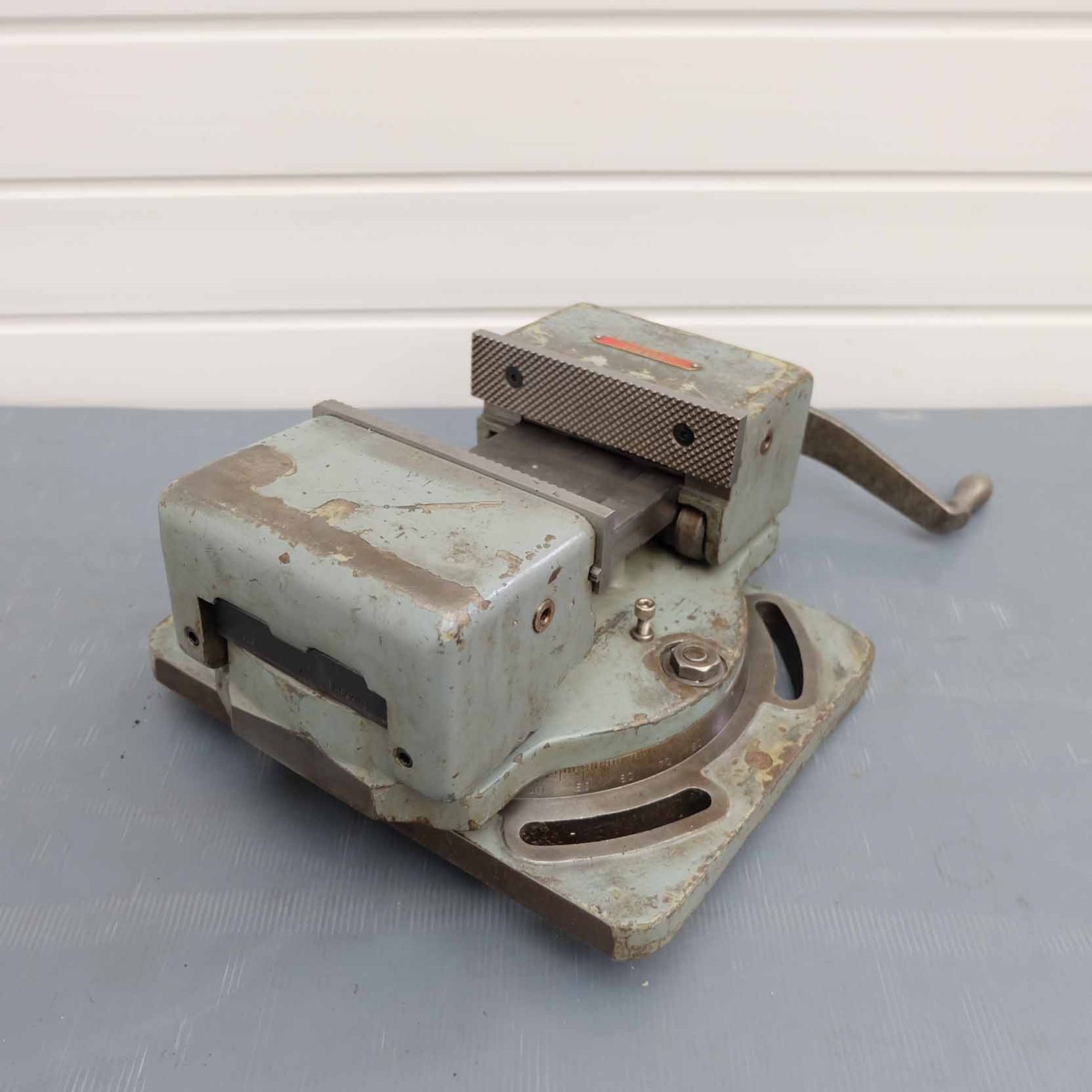 Dormer Heavy Duty 6 1/4" Quick Release Machine Vice on Shaper Style Swivelling Base. Jaw Width 6 1/4 - Image 3 of 7