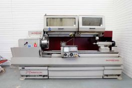 Harrison Alpha 550 Plus Gap bed Centre Lathe With Autocycling. Swing Over Bed 554mm. Swing In gap 83