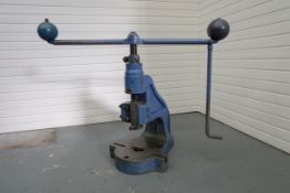 Norton 6A DB Deep Throat Fly Press. Throat Depth 12