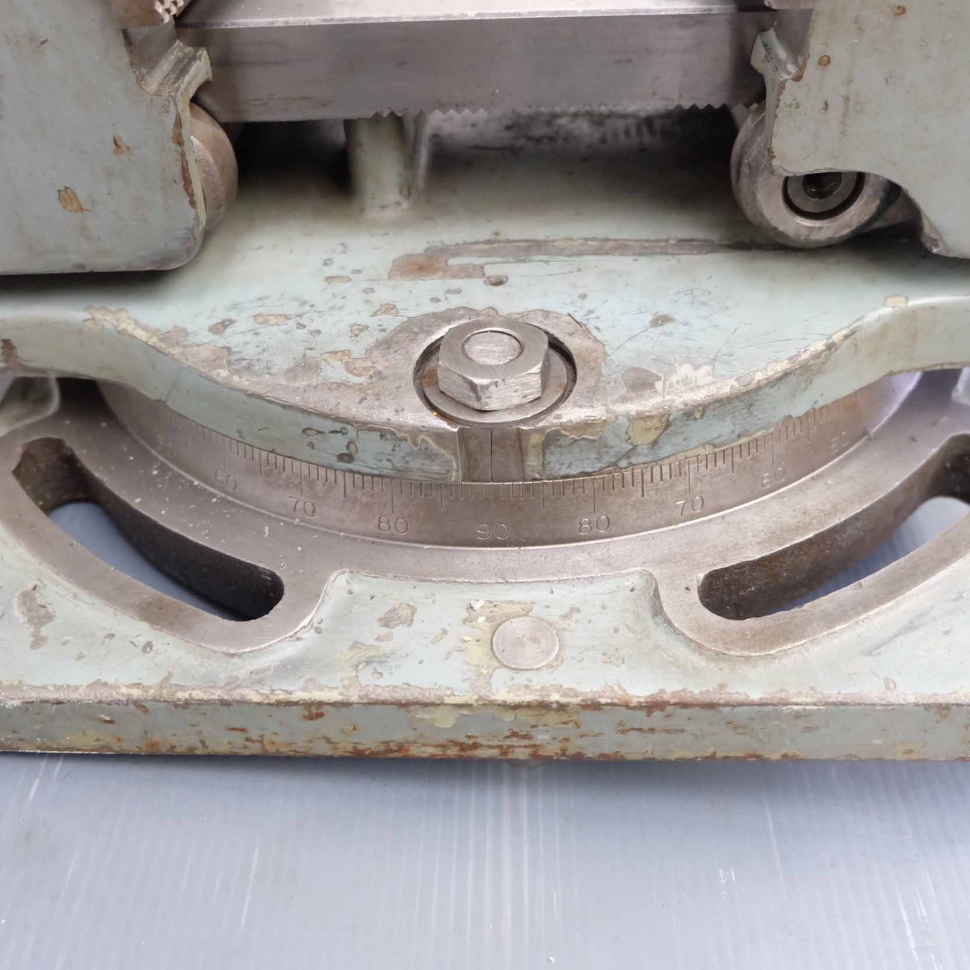 Dormer Heavy Duty 6 1/4" Quick Release Machine Vice on Shaper Style Swivelling Base. Jaw Width 6 1/4 - Image 5 of 7