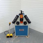 Baileigh Model R-M55 Section/Ring Bending Rolls.Tube Capacity 70mm Diameter x 2.1mm Thickness. Solid