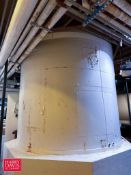 C.E. Howard 15,000 Gallon Jacketed S/S Silo, SN: 8250-1 with Horizontal Agitation, Tri-Clover S/S