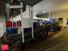 Inclined Case Conveyor Sytem: 160' - Rigging Fee: $3,500