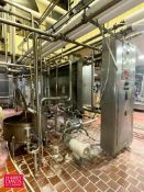 AGC Pasteurizing System with AGC 3-Zone S/S Plate Heat Exchanger, Model: CR5HYDRAULIC, S/N: 9794