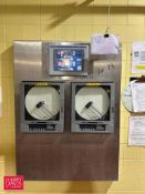 Allen-Bradley PanelView Plus 1000 Touch Screen HMI, (2) Anderson AV-9000 Chart Recorders and S/S