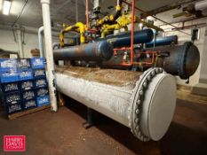 Ammonia Shell & Tube Chiller - Rigging Fee: $6,500