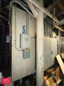 Chester-Jenser 3,000 Gallon S/S Rectangular Tank, Model: AHM, S/N: 341 with Vertical Agitation